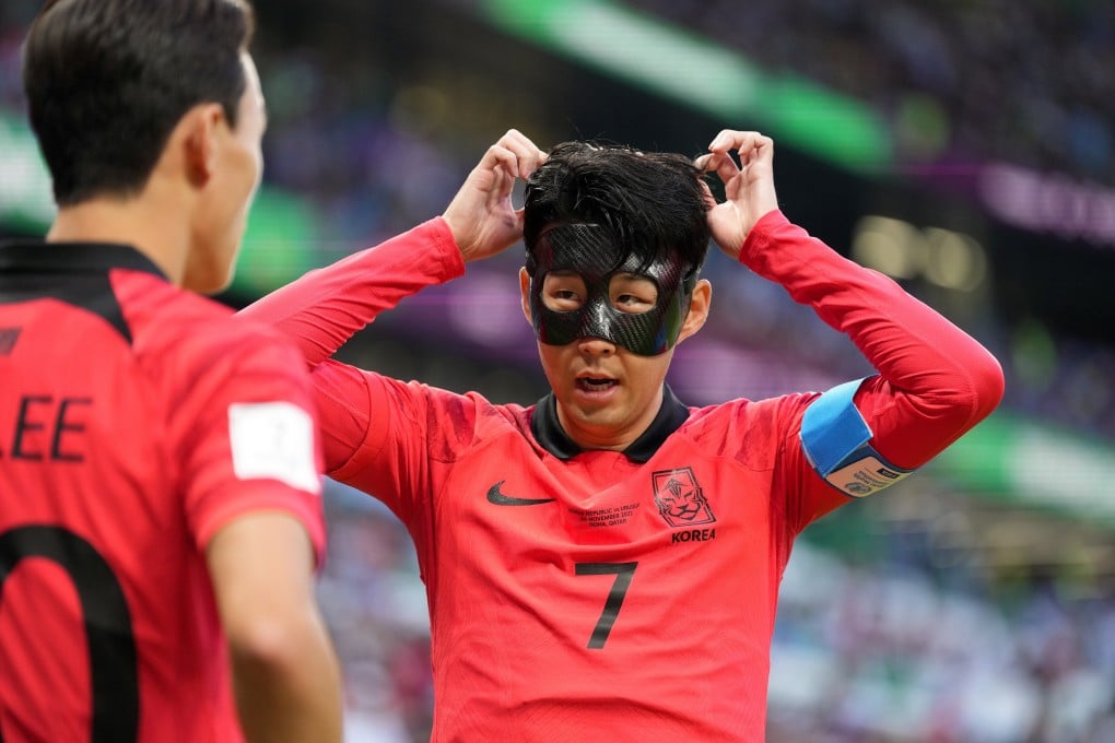 Son Heung-min of South Korea during the group H match against Uruguay at the 2022 Fifa World Cup at Education City Stadium in Al Rayyan, Qatar. Photo: Xinhua
