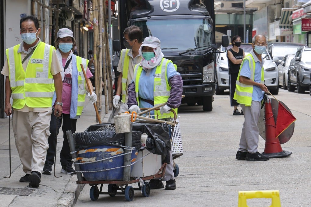 The minimum wage for low-income earners has been frozen for four years. Pictured at Jordan. Photo: SCMP