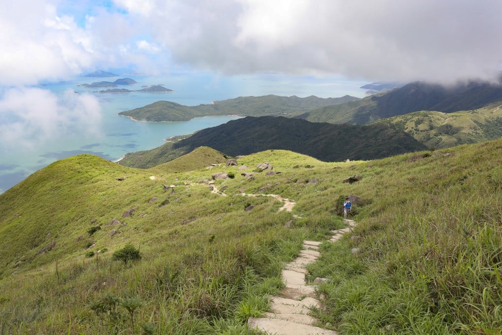 The path from Pak Kung Au to Sunset Peak on Lantau Island, Hong Kong. Photo: James Wendlinger