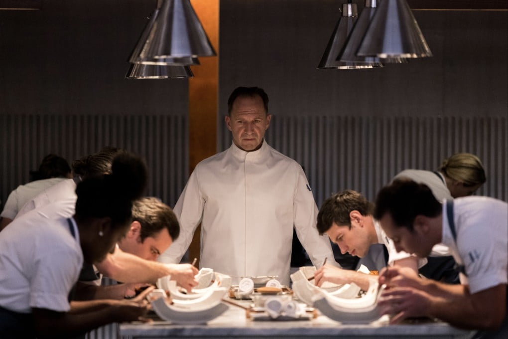 Ralph Fiennes in The Menu as a tormented chef-turned-torturer who runs the world’s most desirable restaurant. It gave us some tongue-in-cheek ideas for some new TV shows for food obsessives. Photo: 20th Century Studios