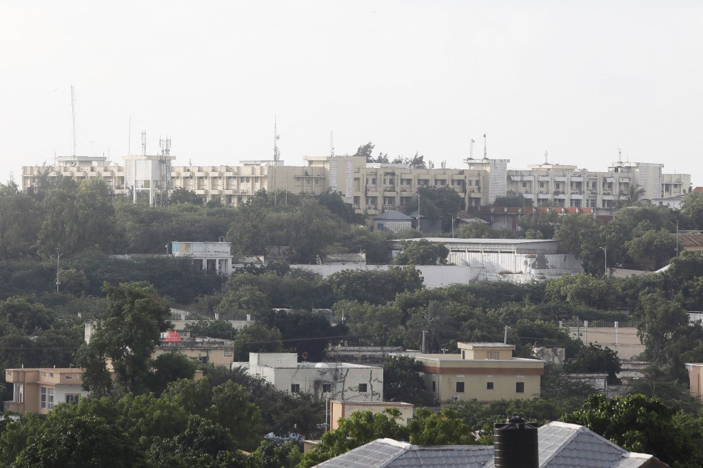 A section of the Presidential Palace area where the Al Qaeda-linked al Shabaab Islamist militants attacked the Villa Rose hotel. Photo: Reuters