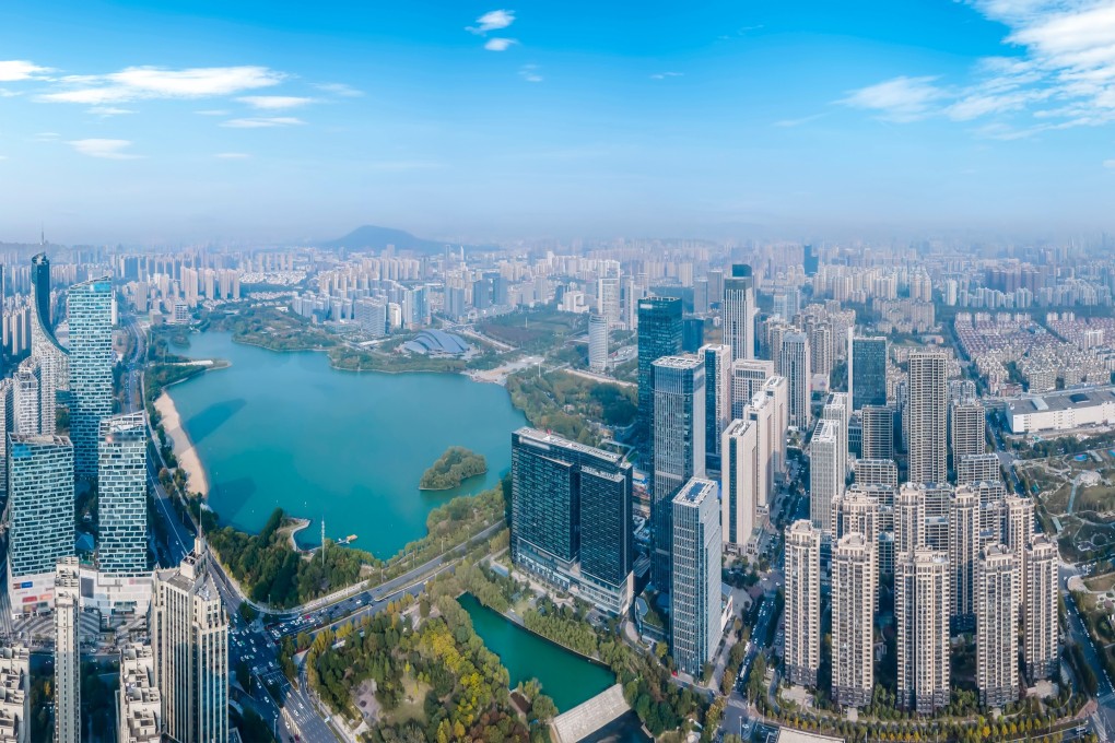 A birds-eye view of Hefei, capital of eastern Anhui province. Photo: Shutterstock