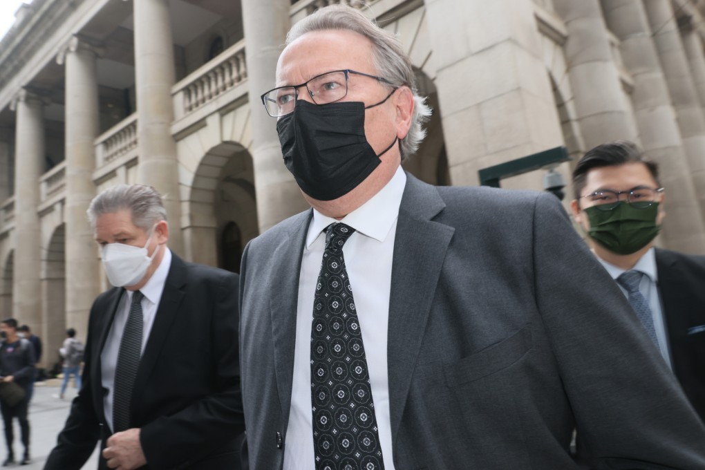 London-based barrister Tim Owen (centre) had earlier been granted permission to join Jimmy Lai’s legal team. Photo: Dickson Lee