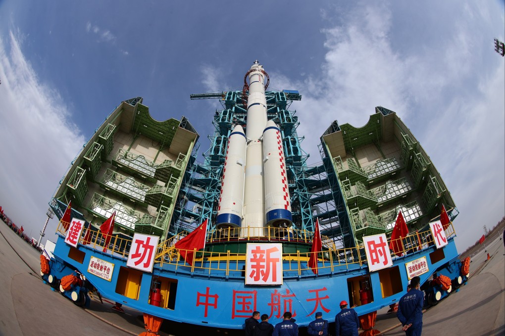 Shenzhou 15 will lift off on Tuesday. Photo:
Xinhua