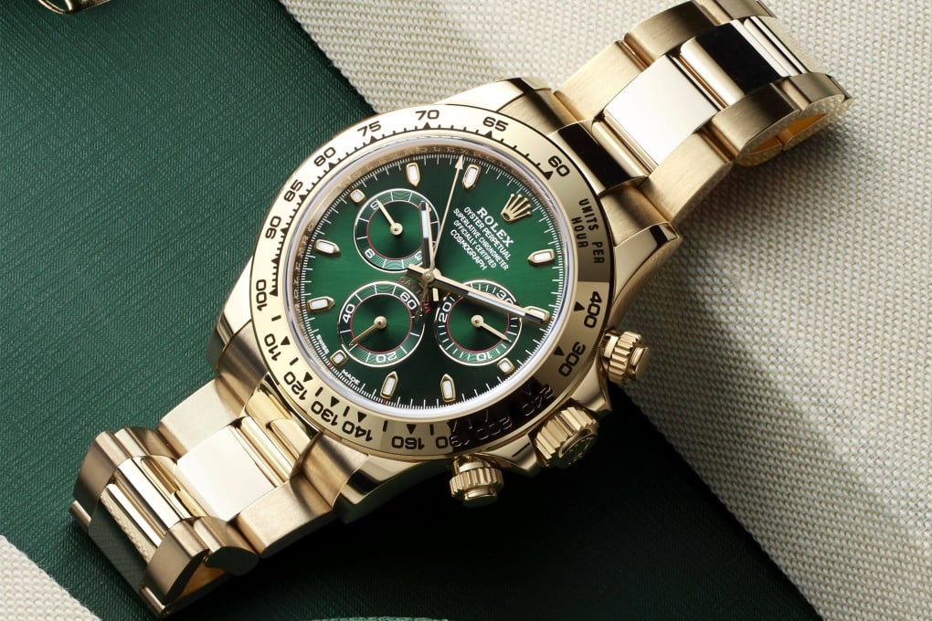 The coveted green-dialled Rolex Cosmograph Daytona. The watch has been seen on the wrists of celebrities such as singer Drake and mixed martial arts fighter Conor McGregor, but why is it so incredibly rare? Photo: Rolex