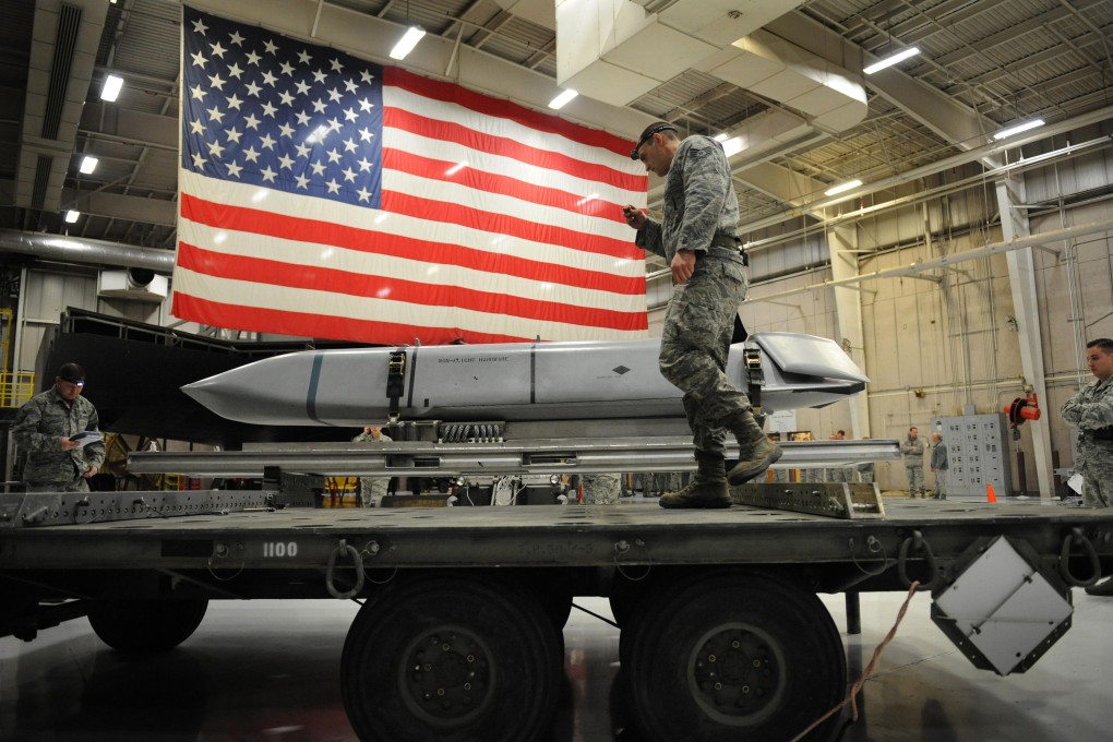 The JASSM, or AGM-158A, is an air-to-surface, single warhead self-propelled missile. Photo: Handout