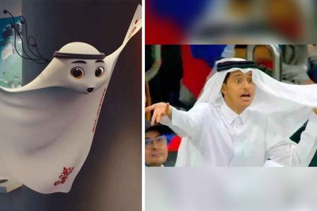 A young member of Qatar’s royal family has taken Chinese social media by storm after he posted videos online showing his exasperation as his country’s team lost their opening game of the soccer World Cup. Photo: SCMP Composite.