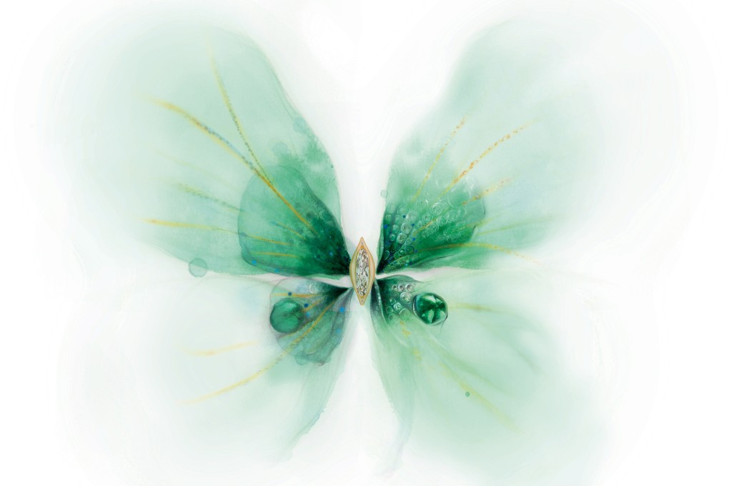 Cindy Chao The Art Jewel’s Amour Butterfly brooch represents enduring love. Photos: Cindy Chao The Art Jewel