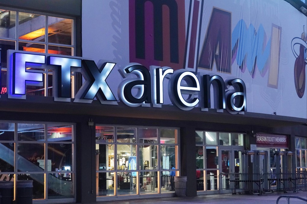 The FTX Arena, where basketball’s Miami Heat play in the southern US state of Florida. Photo: AP
