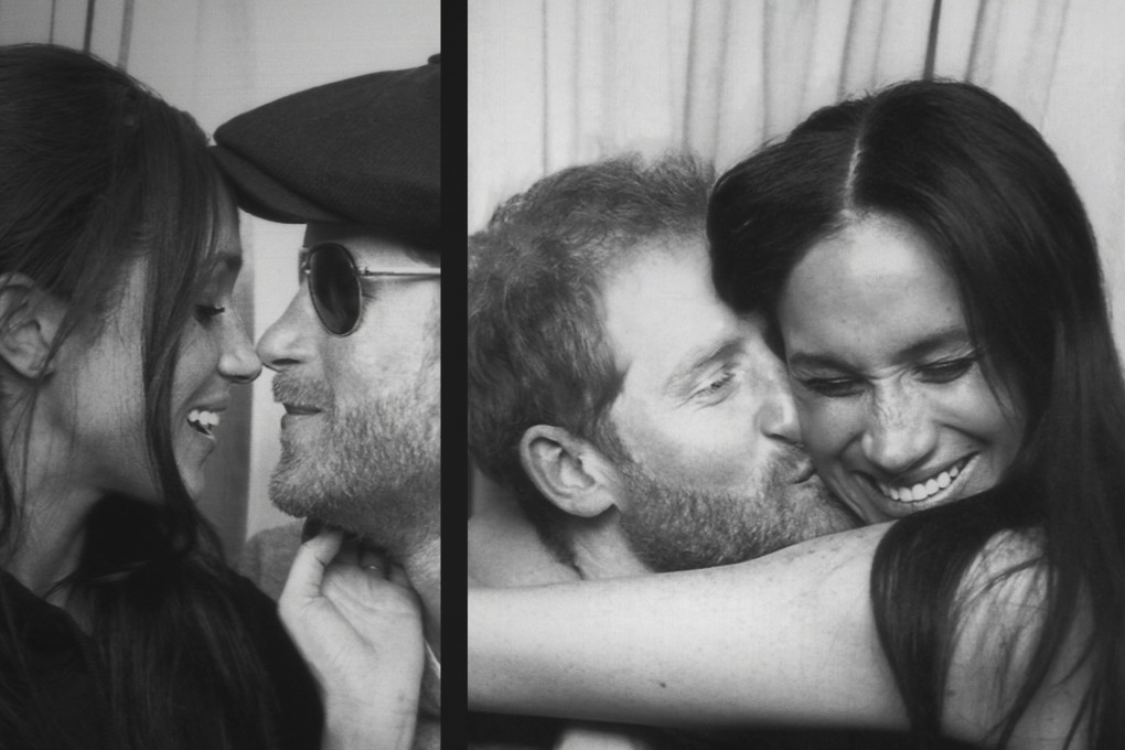 Prince Harry and Meghan, Duke and Duchess of Sussex, are shown in a scene from the upcoming documentary “Harry & Meghan”, directed by Liz Garbus. Image: Netflix via AP