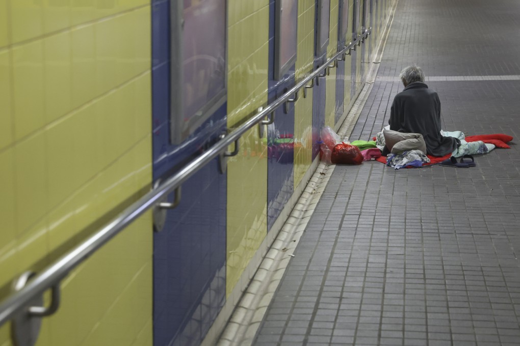 Homelessness is a worldwide issue in dense urban environments, aggravated in many places by the pandemic. Photo: Edmond So