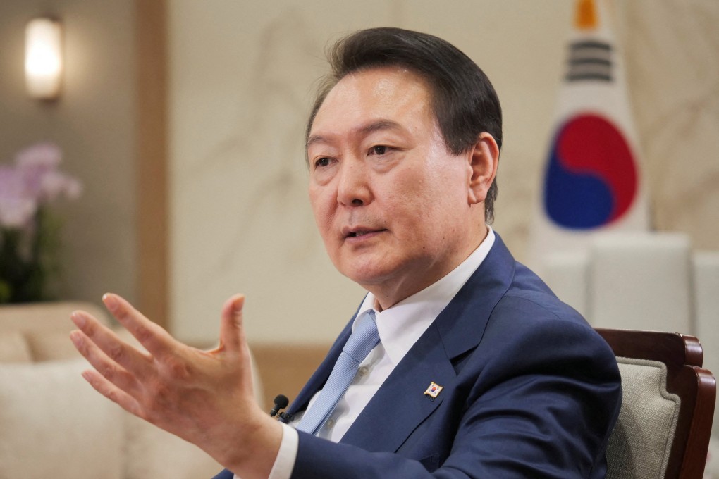 South Korean President Yoon Suk-yeol aims to bring more clarity on foreign policy, and exert more pressure on China over North Korea’s military aggression, experts say. Photo: Reuters
