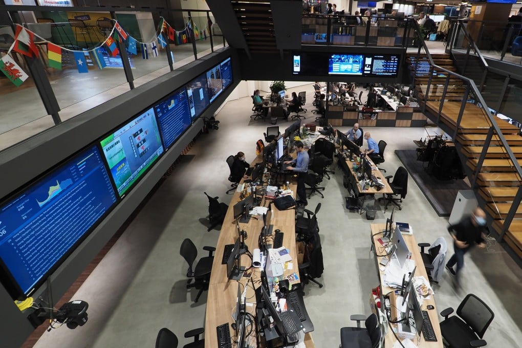 The Post’s newsroom in Causeway Bay, where the series was produced. Photo: Martin Chan