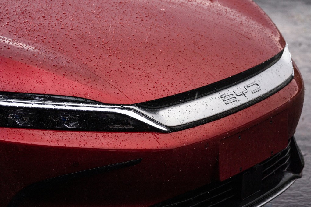 BYD’s November deliveries represented nearly 40 per cent of all new-energy vehicle sales in China, according to data by the China Passenger Car Association. Photo: Reuters