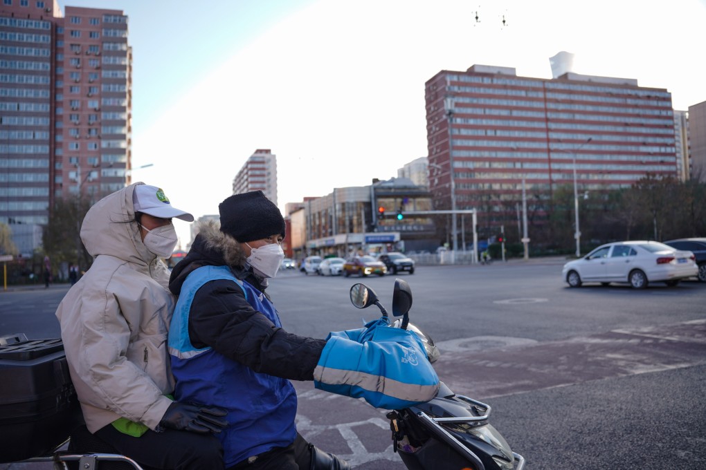 Beijing, which has a population of nearly 22 million people, has been plagued by a high number of virus cases and has only recently eased restrictions. Photo: EPA-EFE/WU HAO