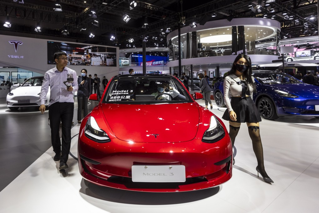 Tesla has launched its Model 3 and Model Y electric cars in Thailand. Photo: EPA-EFE