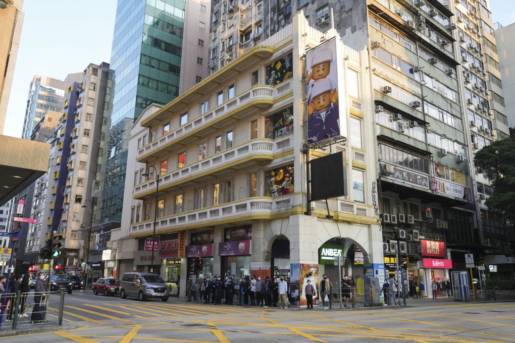Conservationists have called for authorities to upgrade the heritage status of the building at 190 Nathan Road. Photo: Sam Tsang