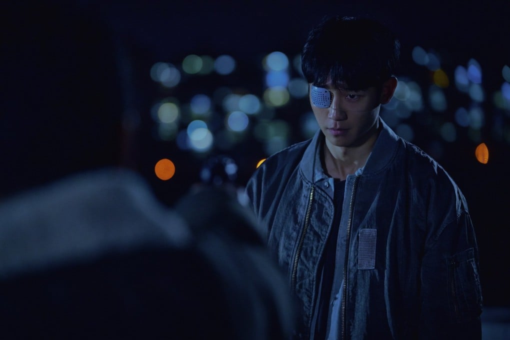 Jung Hae-in as Ha Dongsoo in a still from Disney+ K-drama Connect, in which he plays a superhuman one of whose eyes ends up in a serial killer.