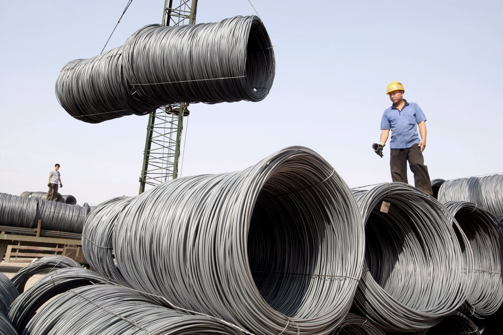 The United States and the European Union are reportedly mulling over the possibility of imposing tariffs on Chinese steel. Photo: EPA-EFE