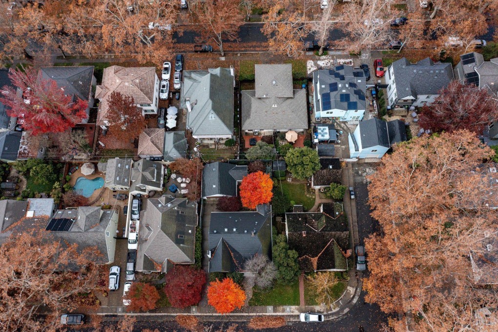 Homes in Sacramento, California, US. Photo: Bloomberg