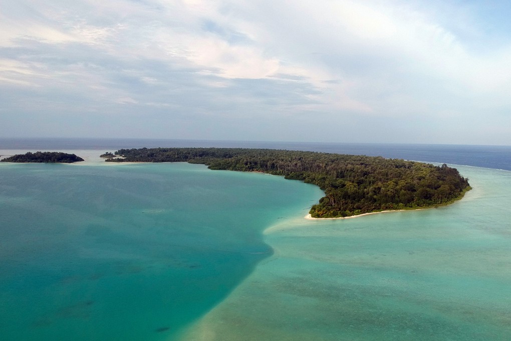 One of the 100 or so uninhabited islets that make up the Widi Islands in Maluku, Indonesia. Photo: Shutterstock