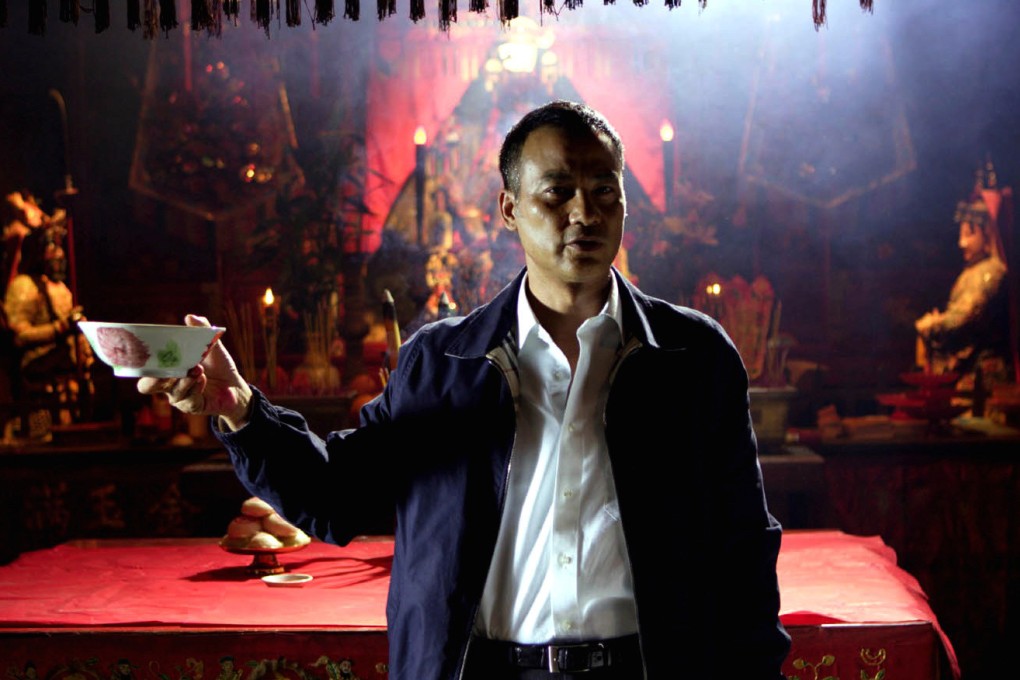 Simon Yam plays Lok, a triad gang leader, in a still from Johnnie To’s Election (2005). Photo: SCMP