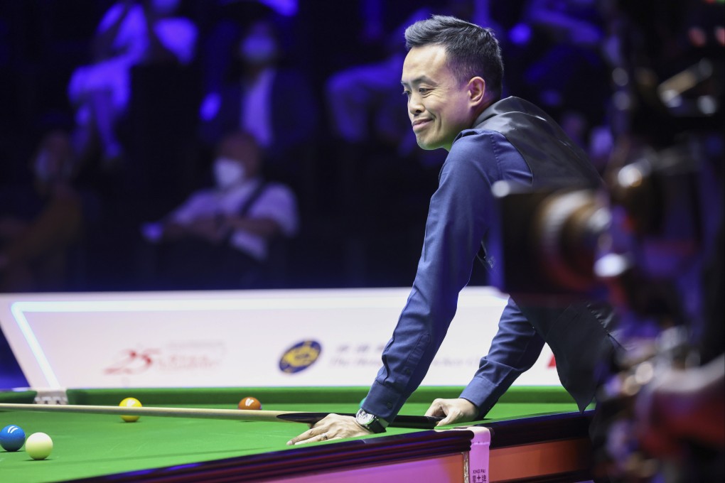Marco Fu Ka-chun during the Hong Kong Masters final against Ronnie O’Sullivan at the Hong Kong Coliseum. Photo: K. Y. Cheng