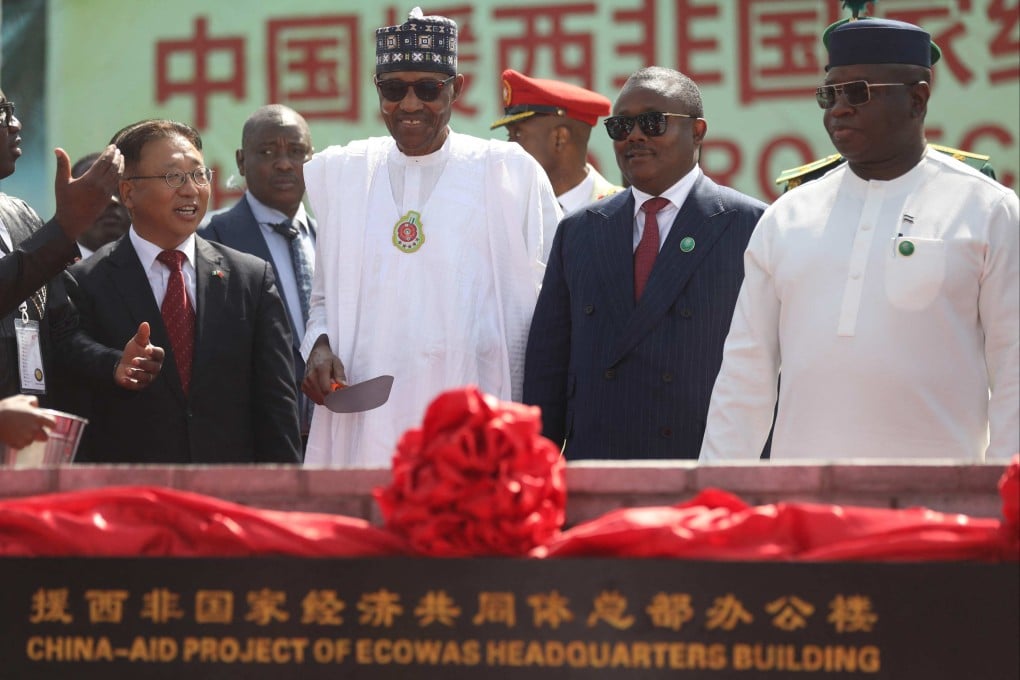 The new headquarters for the West African regional bloc is Beijing’s latest multimillion dollar “gift” in decades of diplomatic outreach. Photo: AFP