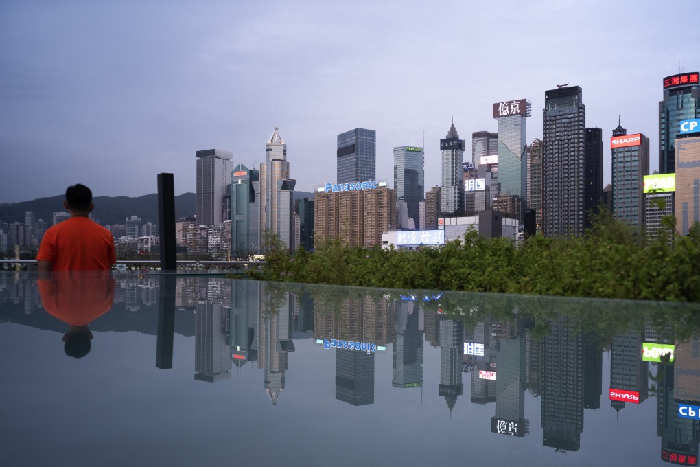 The Hong Kong skyline seen from Wan Chai Pier. Photo: Robert Ng