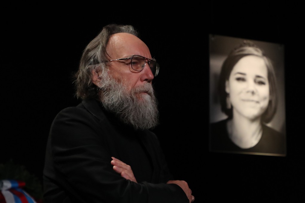 Russian political philosopher Alexander Dugin attends a memorial ceremony for his daughter, Russian journalist and political scientist Darya Dugina. Photo: EPA-EFE