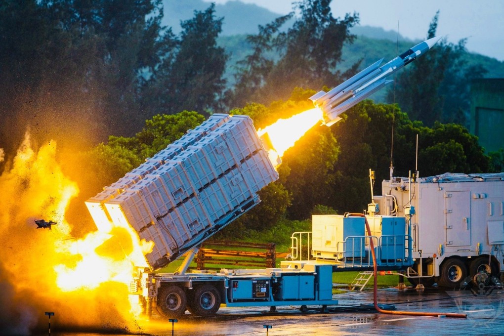 The Taiwanese navy’s newest corvettes will be equipped with more Hsiung Feng III supersonic missiles. Photo: Military News Agency