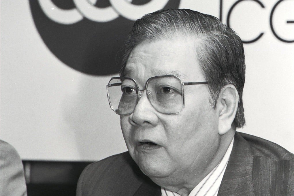 Teh began his banking career in 1950 and had 72 years of experience in the banking and finance industry. Photo: SCMP