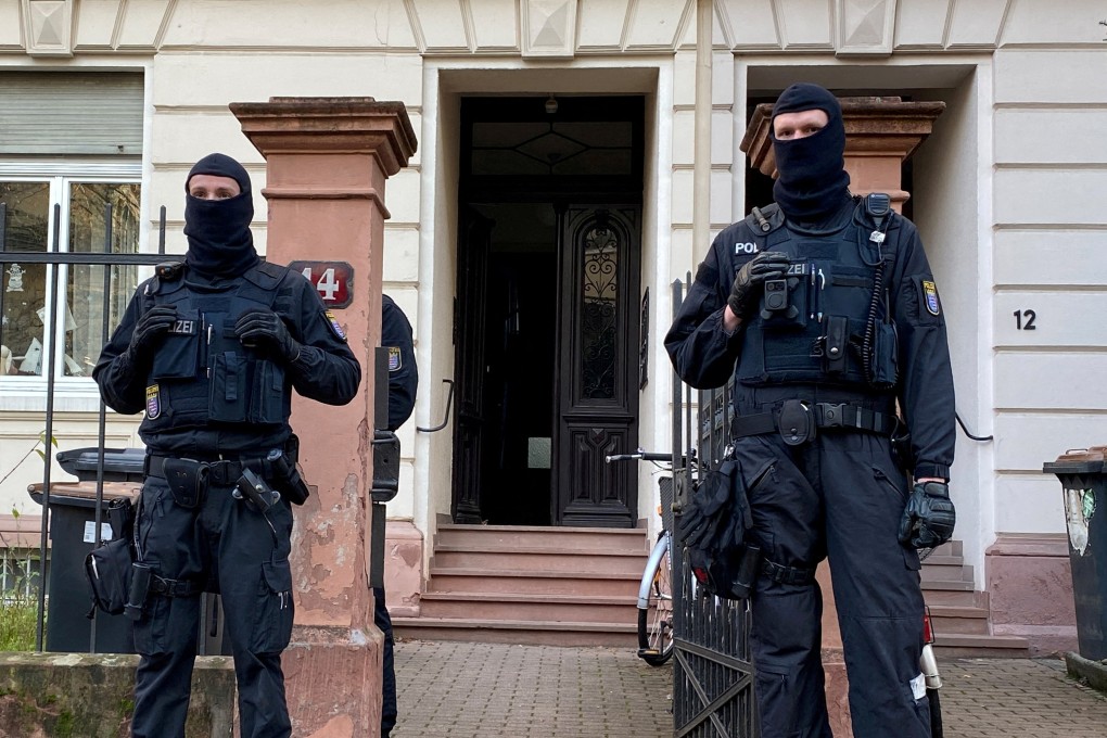 German police last week arrested 25 people suspected of involvement in the plot. Photo: Reuters