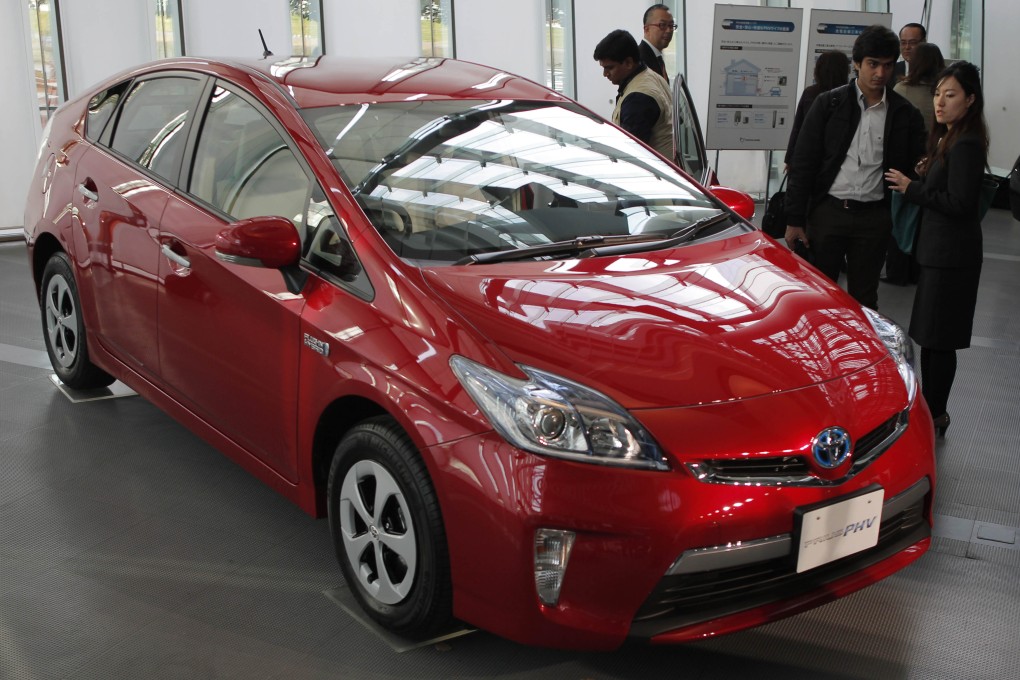 Japan has seen a spate of car part thefts involving older model Toyota Prius’ whose mufflers are being cut out by thieves for their precious metals. Photo: AP/File