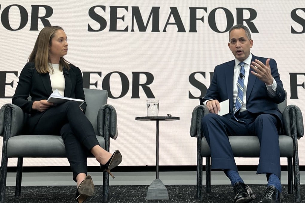 US Deputy Commerce Secretary Don Graves being interviewed at the Semafor African Summit conference on Monday. Photo: Robert Delaney