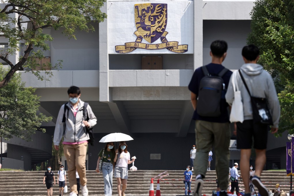 The Chinese University of Hong Kong.  Photo: K. Y. Cheng
