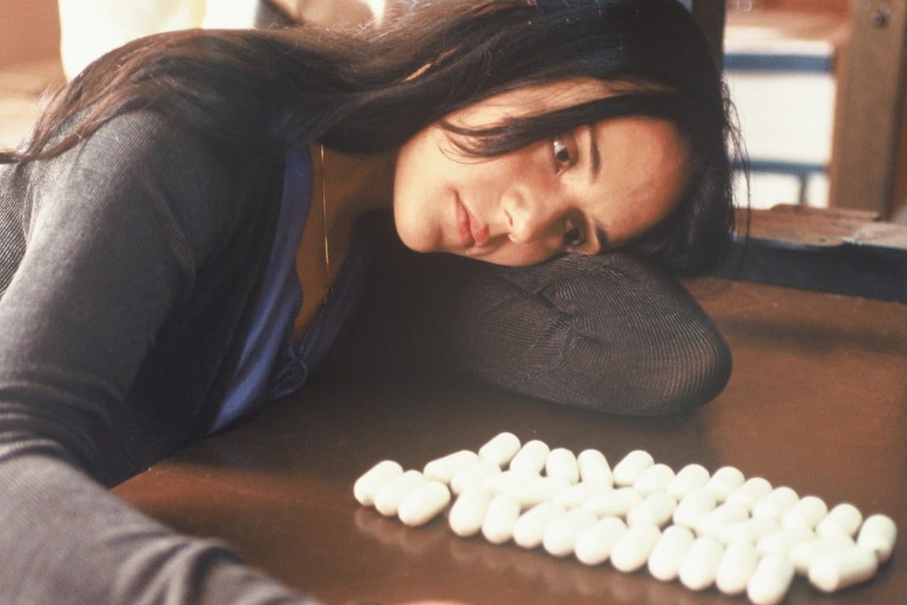 Catalina Sandino Moreno in a still from Maria Full of Grace, about a Colombian woman who ends up a drug mule to make ends meet.