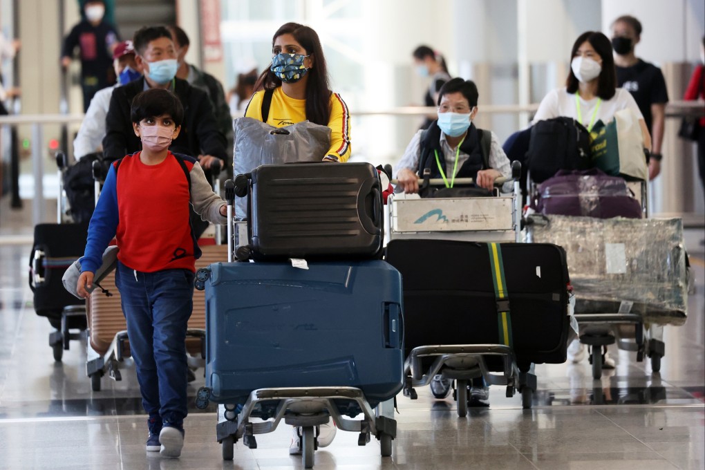 The new relaxed Covid-19 rules for arrivals outlined. Photo: Edmond So