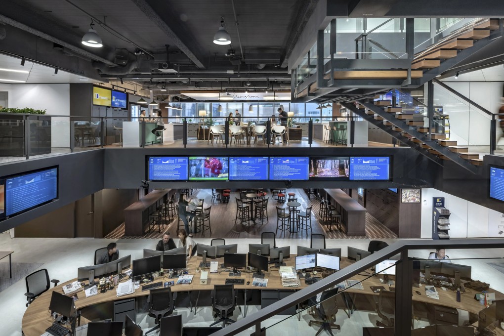 The South China Morning Post headquarters in Hong Kong’s Causeway Bay.