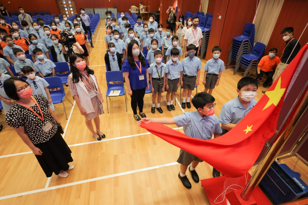 Hong Kong’s teachers are expected to actively promote national education under the new code of conduct for their profession. Photo: Jelly Tse