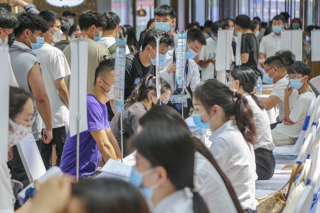 The latest jobs data shows that 17.1 per cent of 16- to 24-year-olds in China were unemployed in November. Photo: Getty Images