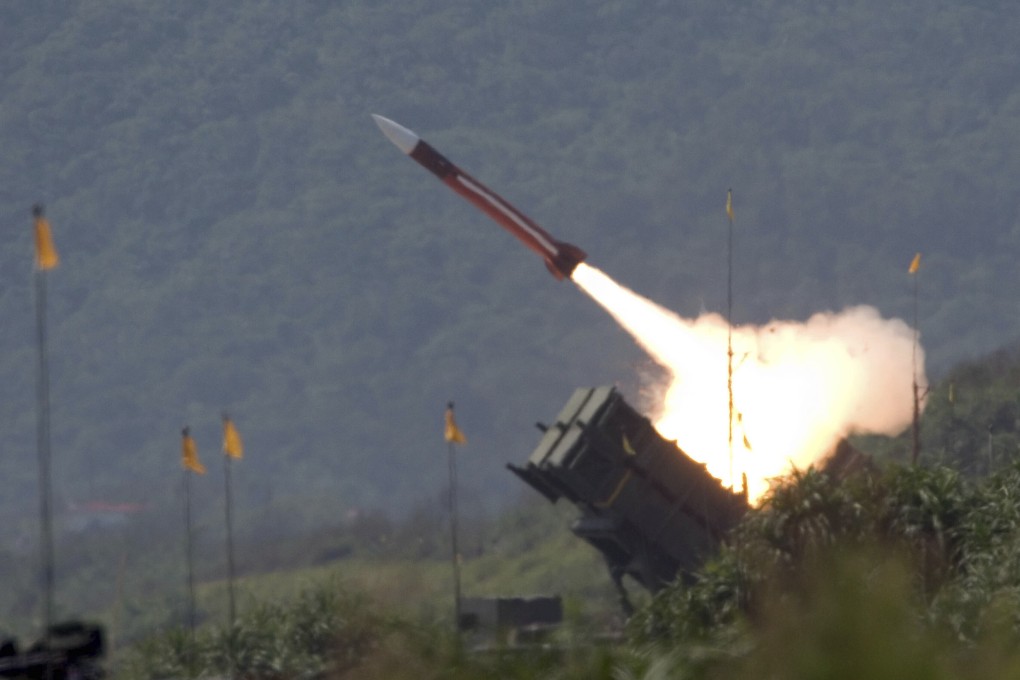 A US-made Patriot missile is launched during an annual exercises near Taipei, Taiwan in July 2006. Photo: AP Photo