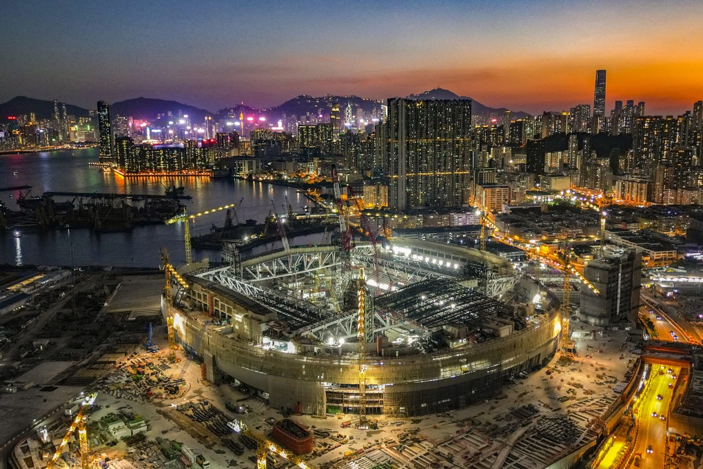 Kai Tak Sports Park will be completed before the 2025 National Games. Photo: Dickson Lee