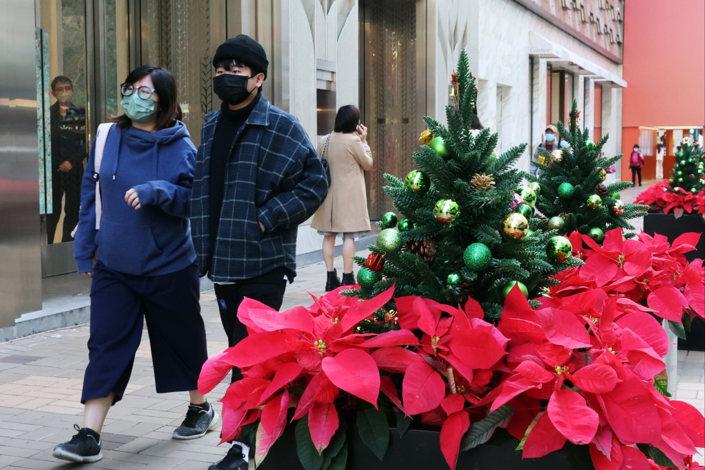 Residents are ready to celebrate the festive season under newly relaxed Covid rules. Photo: Edmond So