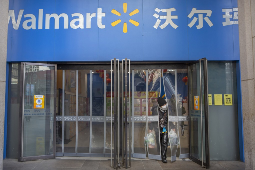 Retail giant Walmart aims to grow its more than 30 China outlets at least by 2028. Photo: AP