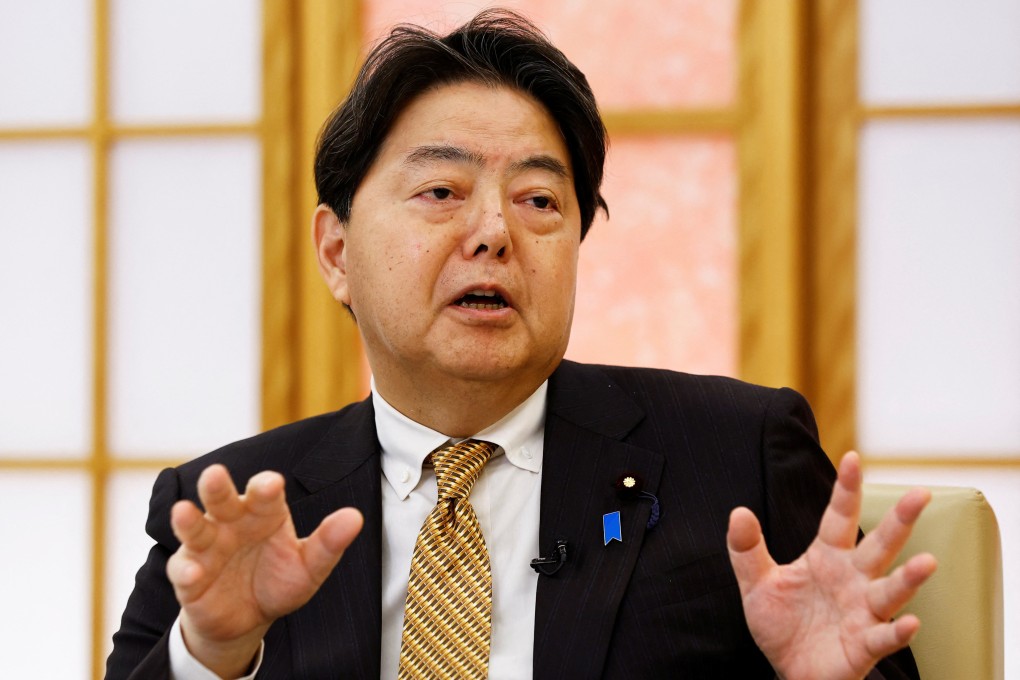 Japanese Foreign Minister Yoshimasa Hayashi. Photo: Reuters