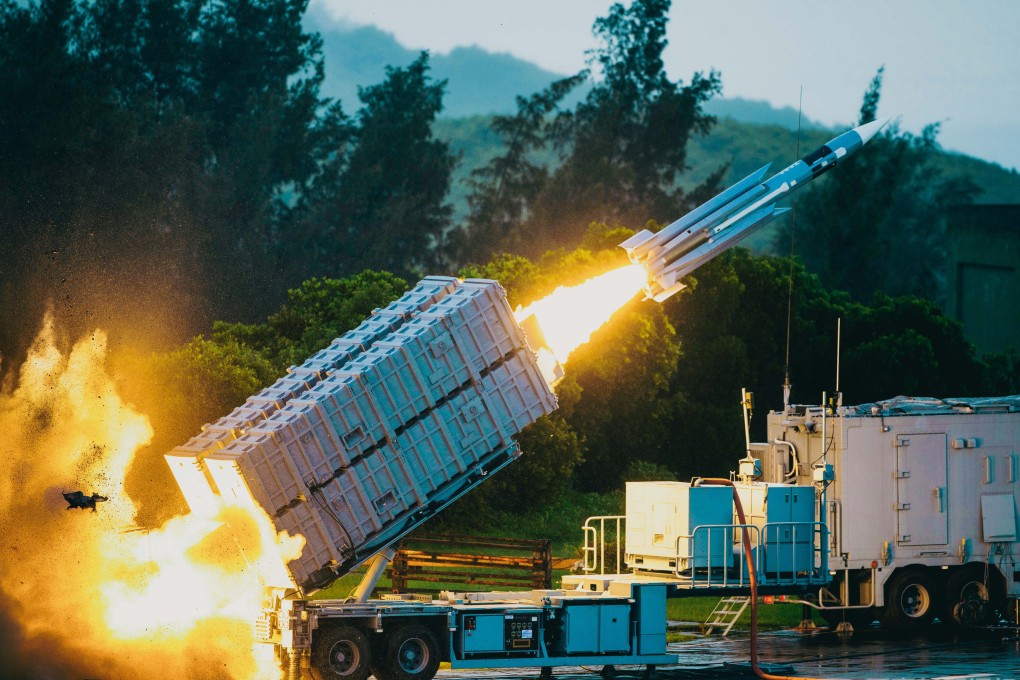 The Taiwanese Hsiung-Feng 3 anti-ship missile will have a range of 150km, according to a defence ministry report. Photo: Military News Agency