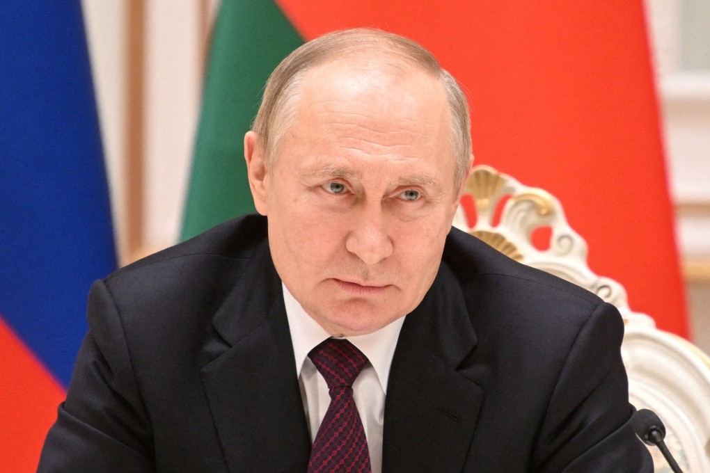 Russian President Vladimir Putin during a visit Monday to Minsk, Belarus. Photo: Reuters