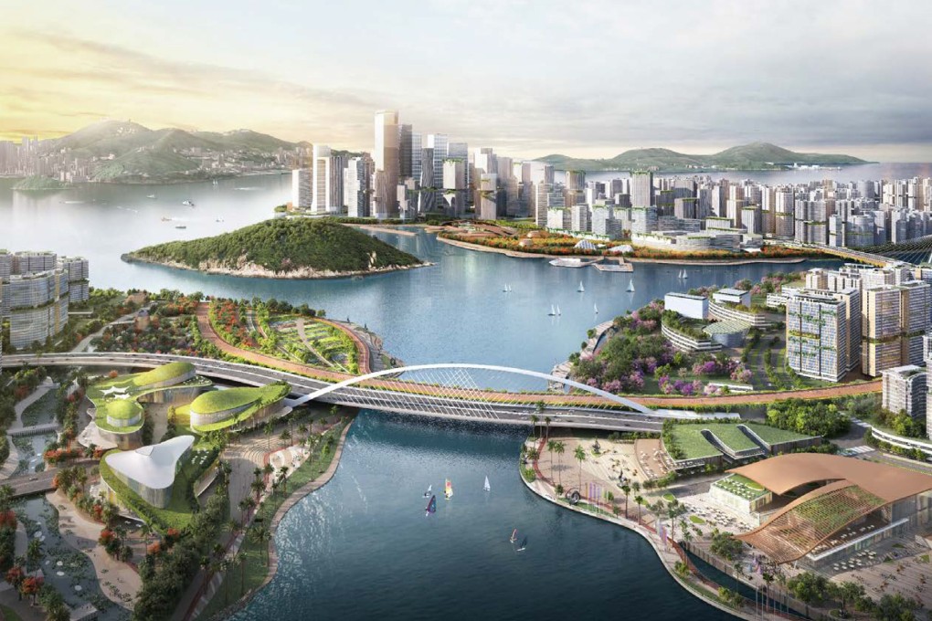 An illustration imagining the ambitious project. Photo: Handout