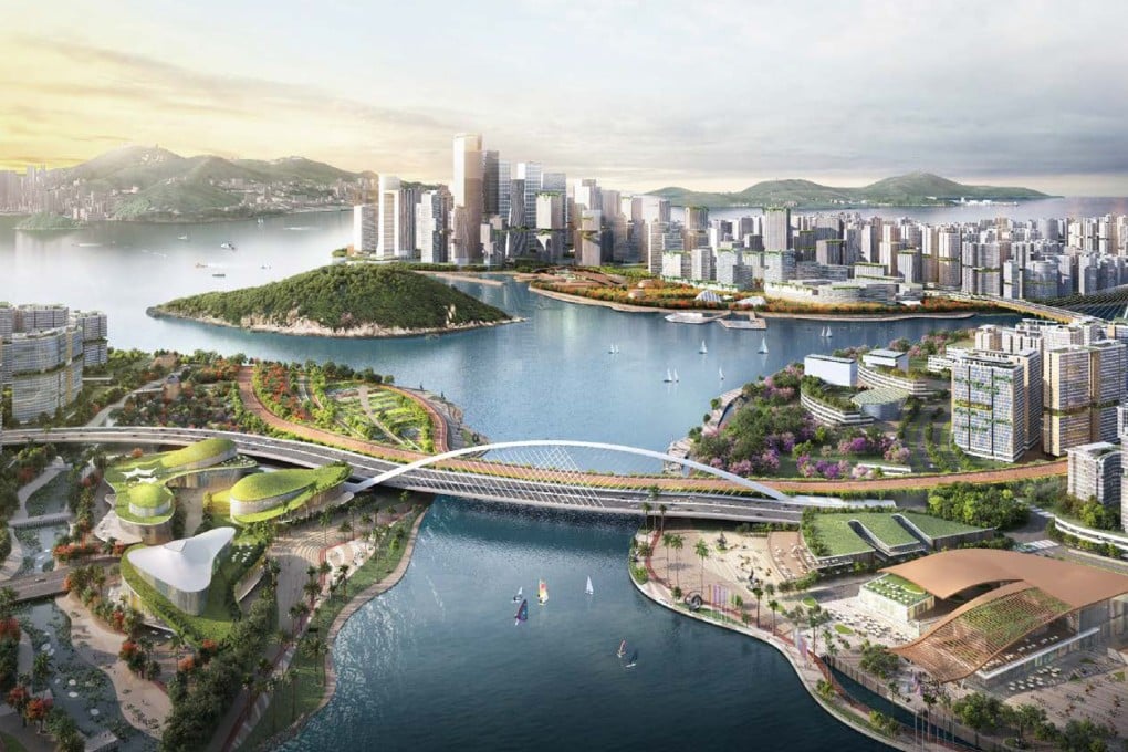 An illustration imagining the ambitious project. Photo: Handout